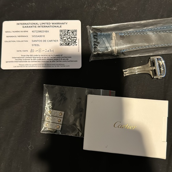 Male Cartier Santos Mint condition! - Picture 3 of 9